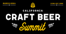 California Craft Beer Summit 2024 logo